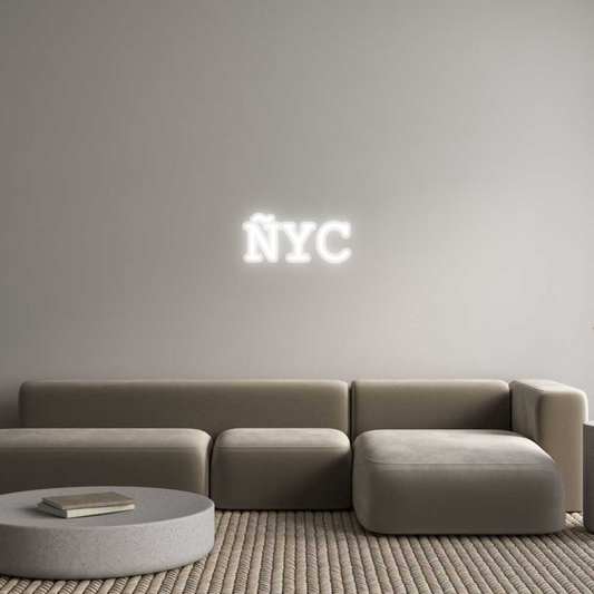 Custom Neon: ÑYC