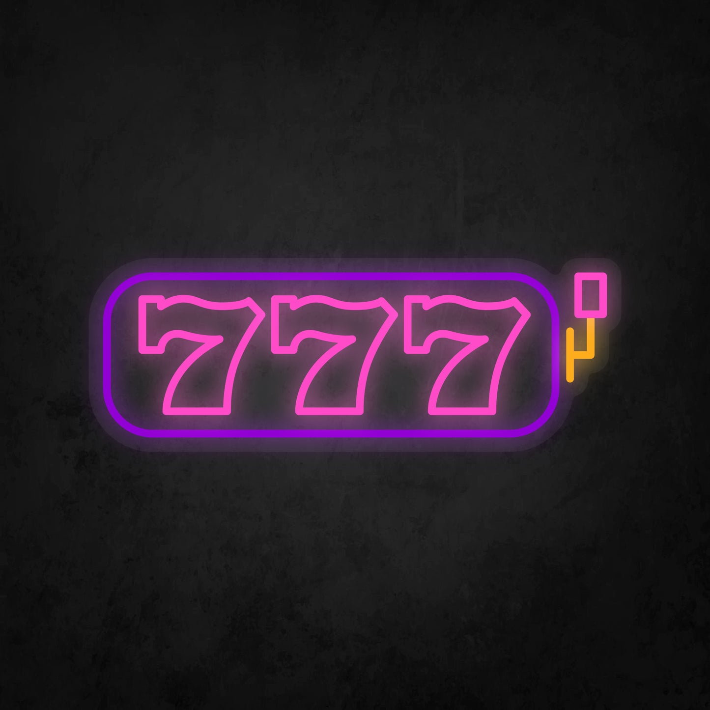 LED Neon Sign - 777