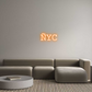 Custom Neon:  ÑYC