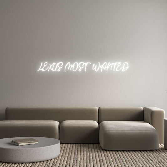Custom Neon: LEXUS MOST WA...