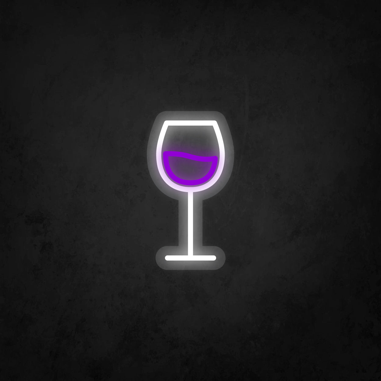LED Neon Sign - A Glass of Wine
