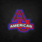 LED Neon Sign - American University Eagles