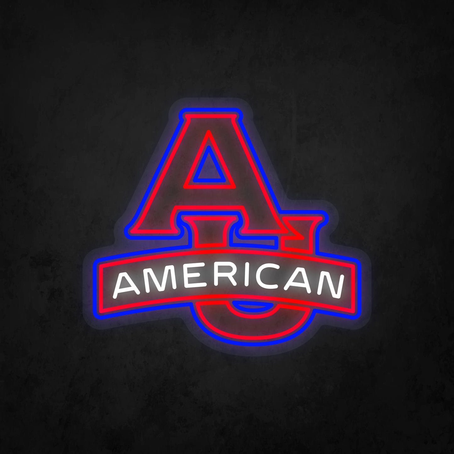 LED Neon Sign - American University Eagles