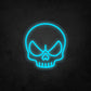 LED Neon Sign - Angry Skull