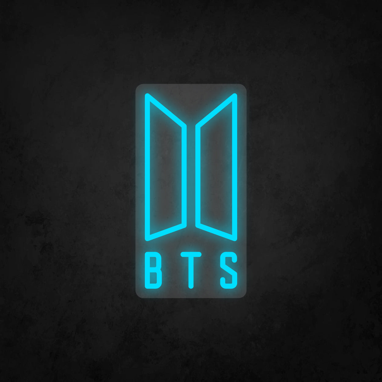 LED Neon Sign - BTS Logo