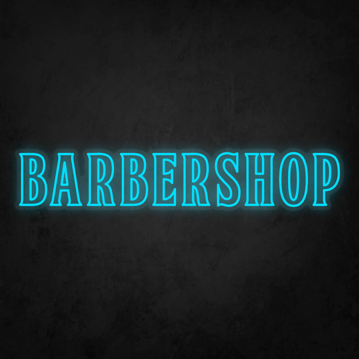 LED Neon Sign - Barbershop