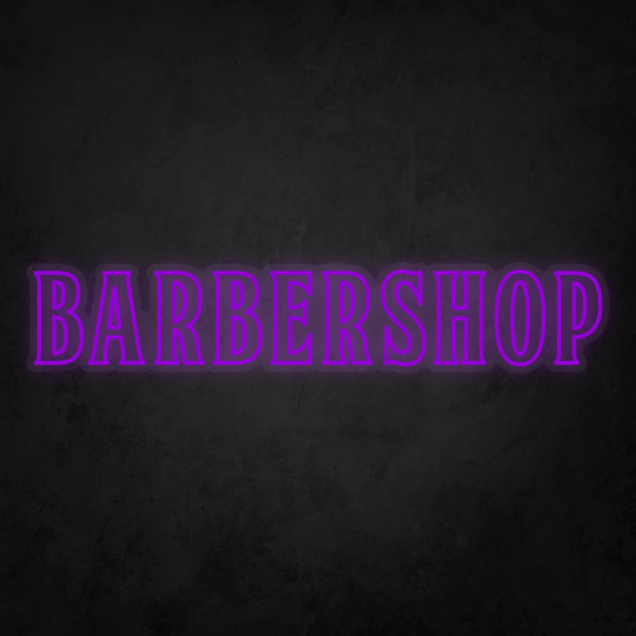LED Neon Sign - Barbershop