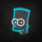 LED Neon Sign - Bart Simpson