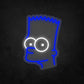 LED Neon Sign - Bart Simpson