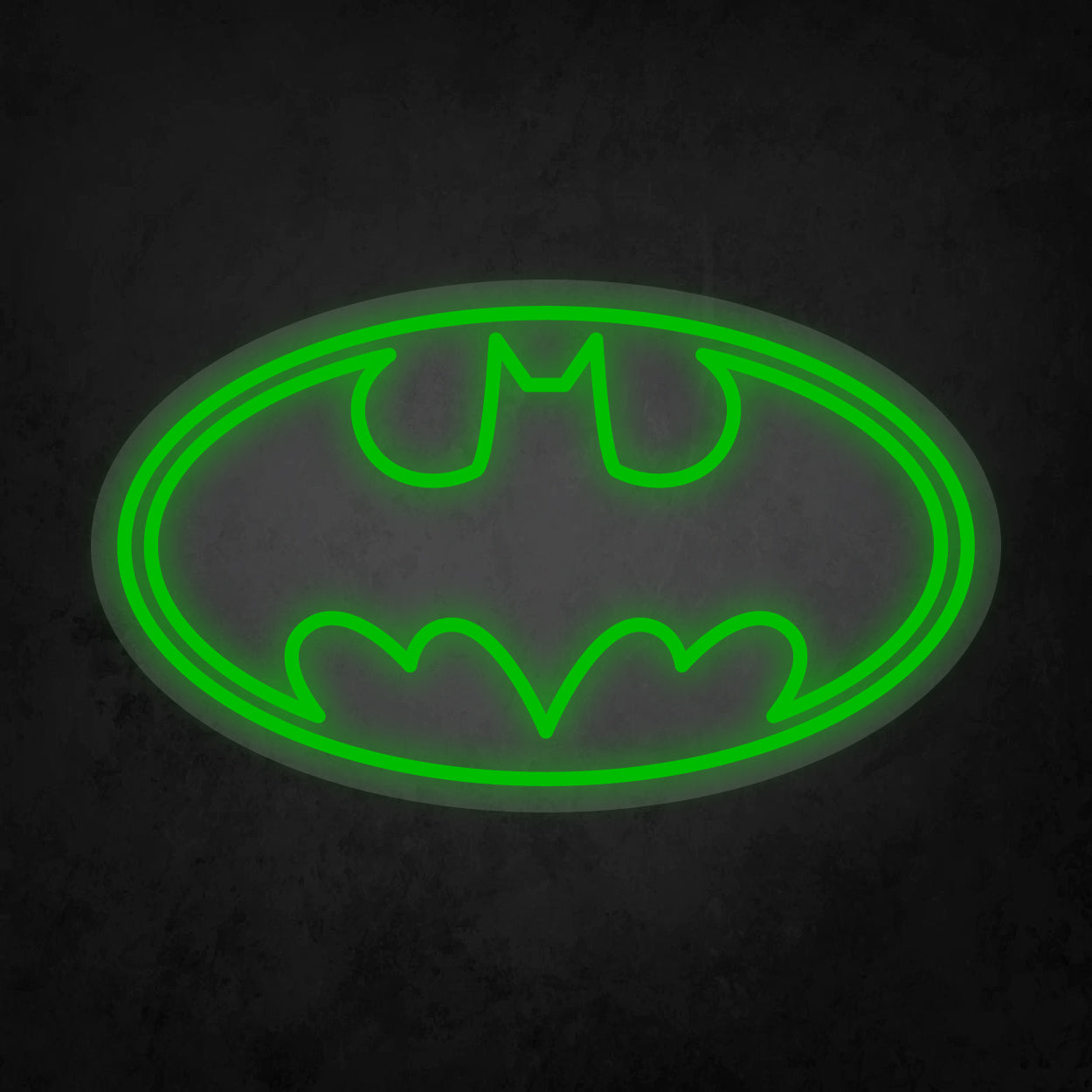 Neon Green Batman Logo Batman LED Neon Light Officially Licensed DC