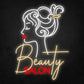 LED Neon Sign - Beauty Salon & Beauty Woman