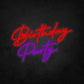 LED Neon Sign - Birthday Party