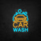 LED Neon Sign - Car Wash Sign for Window