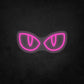 LED Neon Sign - Cat Eyes Staring