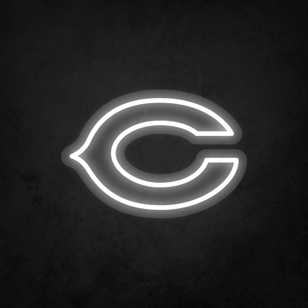 LED Neon Sign - Chicago Bears - Small