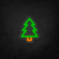 LED Neon Sign - Christmas Tree Small