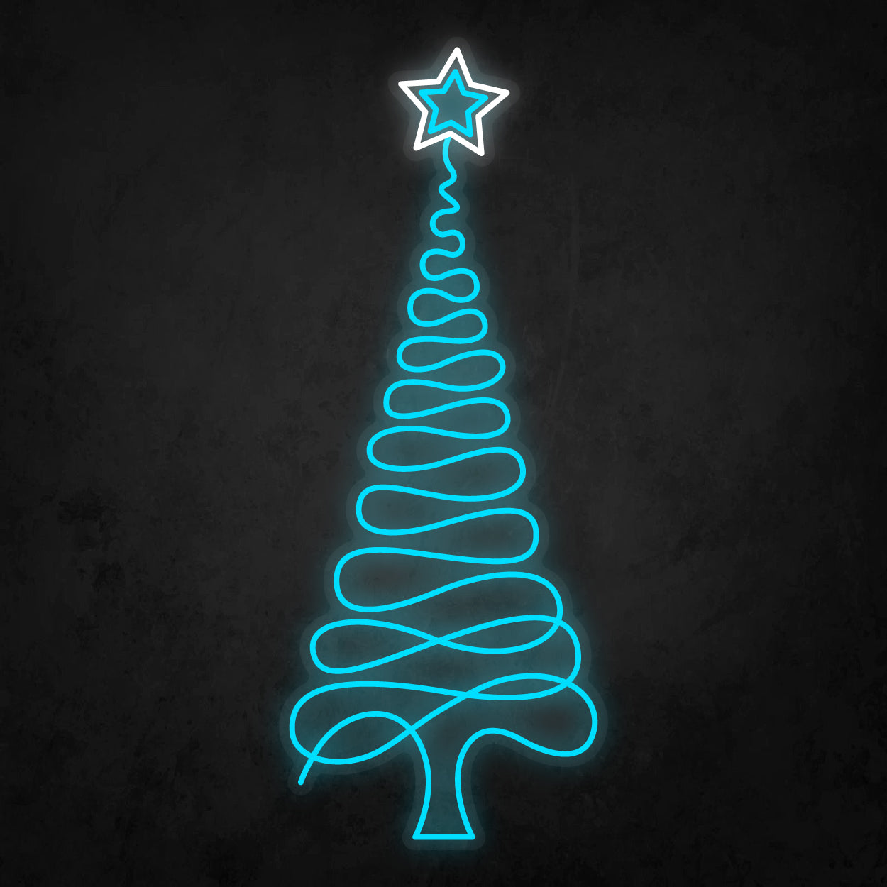 LED Neon Sign - Christmas Tree Large
