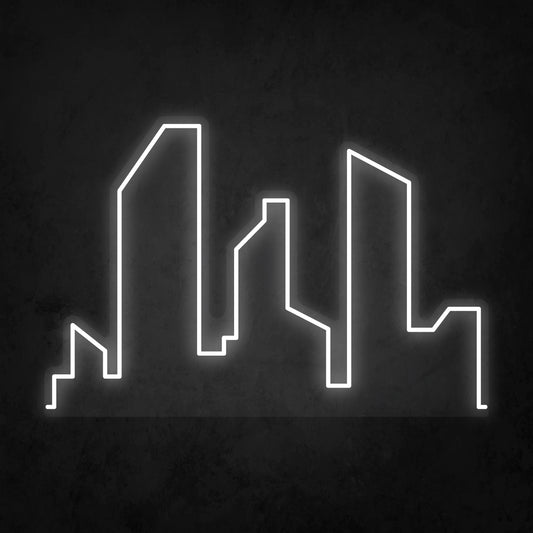 LED Neon Sign - City Skyline Combination Type A