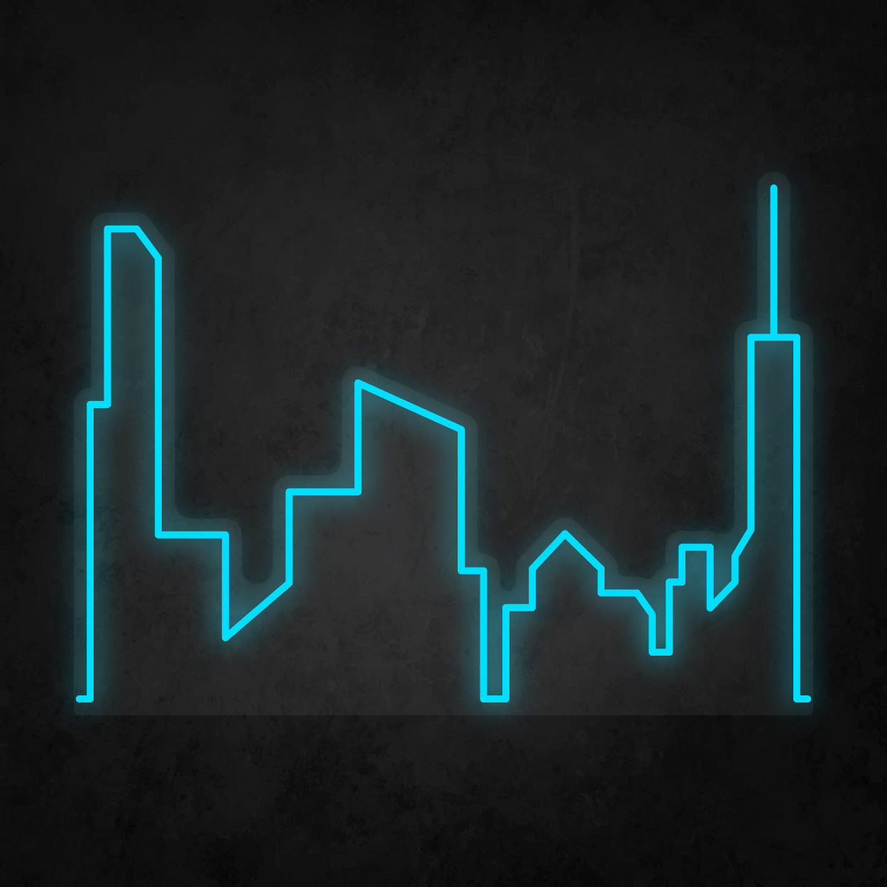 LED Neon Sign - City Skyline Combination Type B