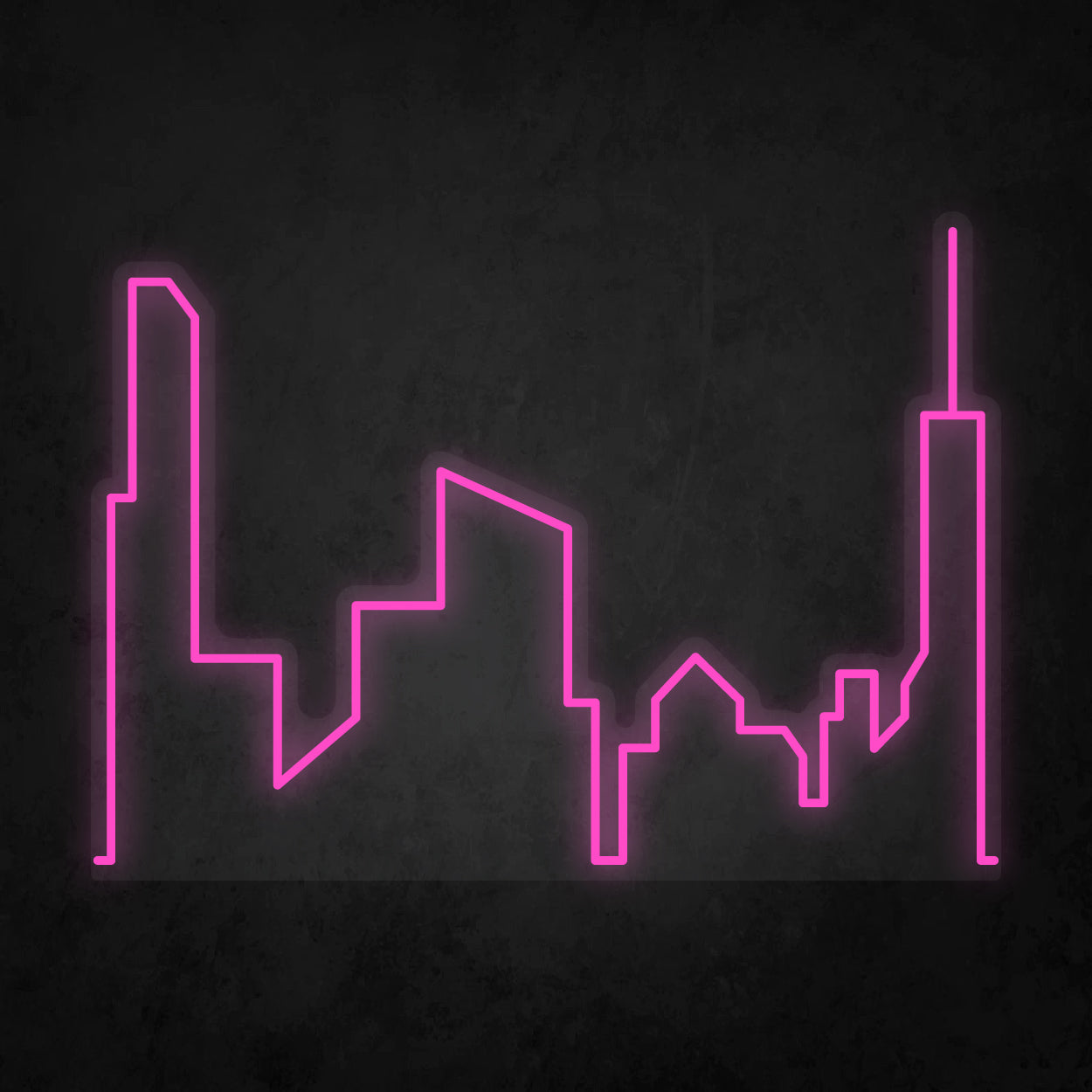 LED Neon Sign - City Skyline Combination Type B