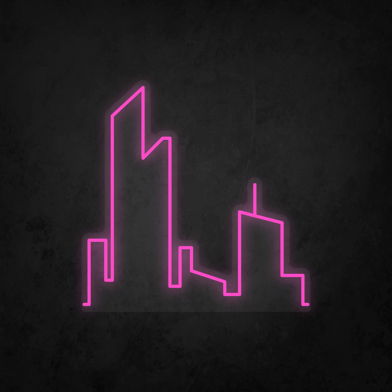 LED Neon Sign - City Skyline Combination Type D