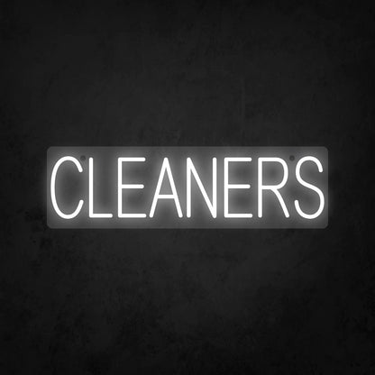 LED Neon Sign - Cleaners