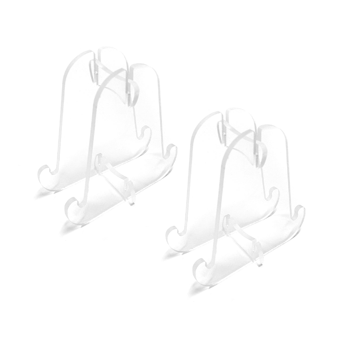 Clear Acrylic Stand Assembly Type - SB4SS x 2 set