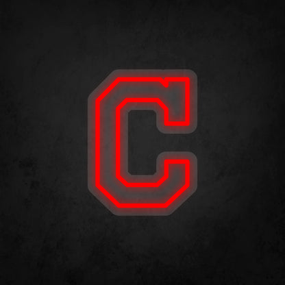 LED Neon Sign - Cleveland Indians - Small