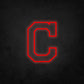 LED Neon Sign - Cleveland Indians - Medium