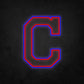 LED Neon Sign - Cleveland Indians Large