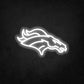 LED Neon Sign - Denver Broncos - Small