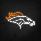 LED Neon Sign - Denver Broncos