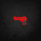 LED Neon Sign - Desert Egle Handgun Left Side