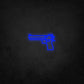LED Neon Sign - Desert Egle Handgun Left Side