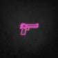 LED Neon Sign - Desert Egle Handgun Right Side