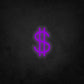 LED Neon Sign - Dollar Small