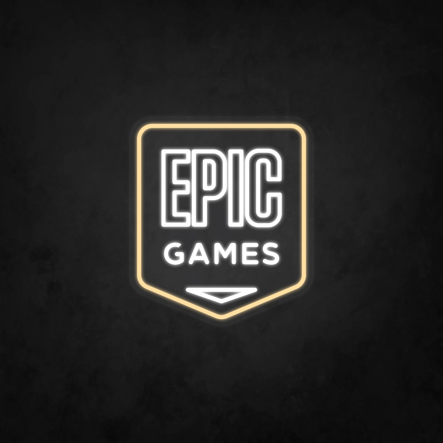 LED Neon Sign - EPIC Games Logo