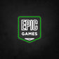 LED Neon Sign - EPIC Games Logo