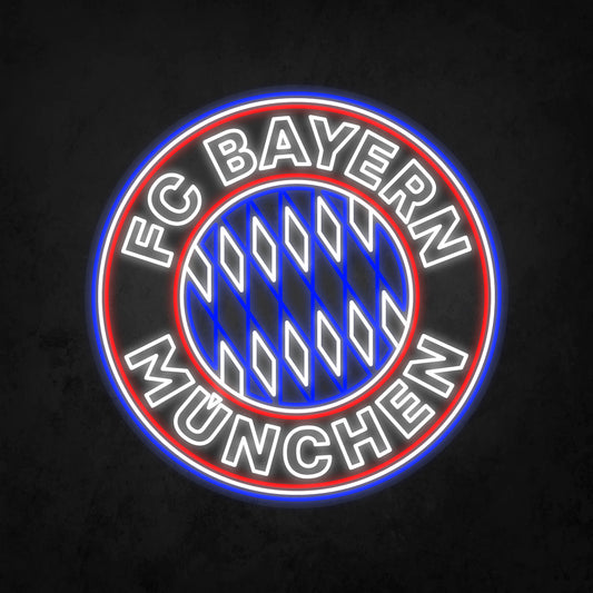 LED Neon Sign - FC Bayern Munich X Large