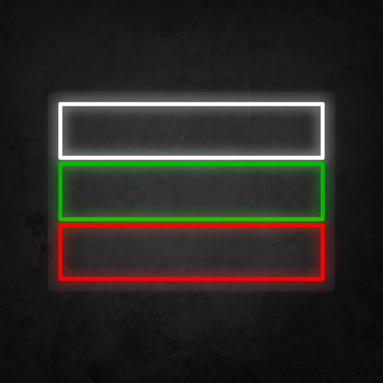 LED Neon Sign - Flag - Bulgaria