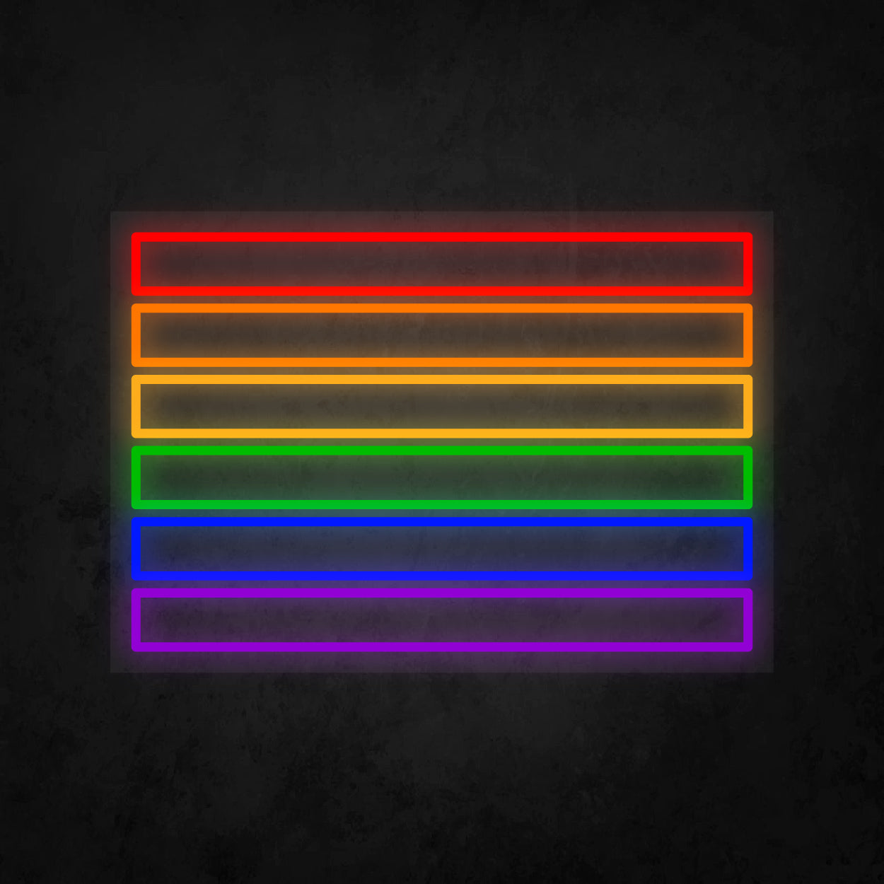 LED Neon Sign - Flag - Rainbow