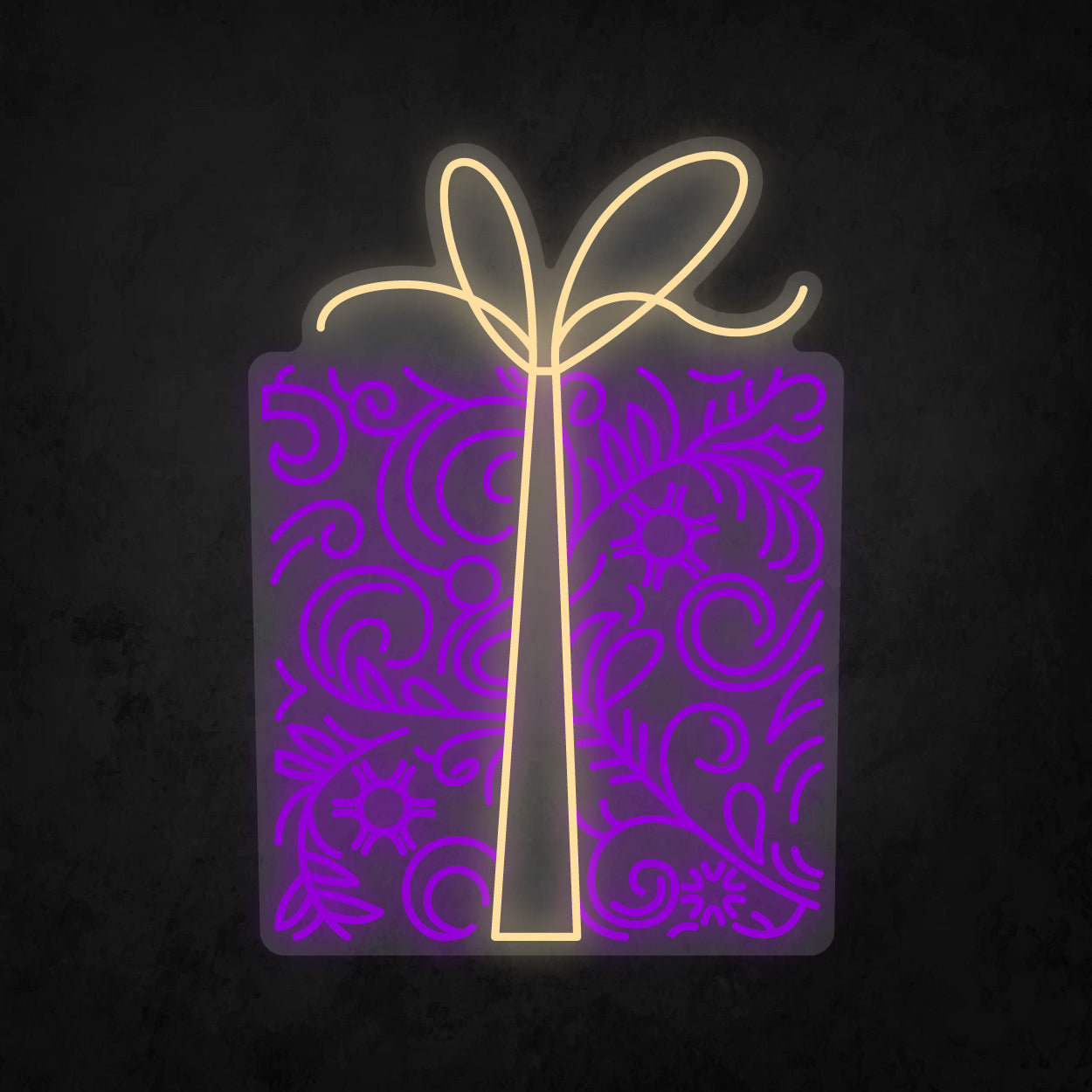 LED Neon Sign - Gift Box - Large