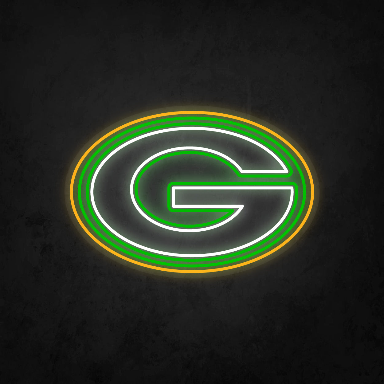 LED Neon Sign - Green Bay Packers Large
