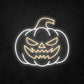 LED Neon Sign - Halloween - Pumpkin Head - Large