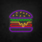 LED Neon Sign - Hamburger Large