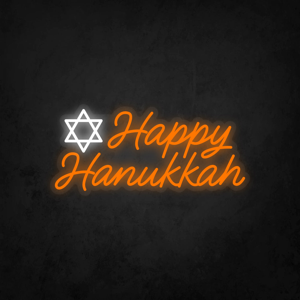 LED Neon Sign - Happy Hanukkah