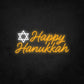 LED Neon Sign - Happy Hanukkah