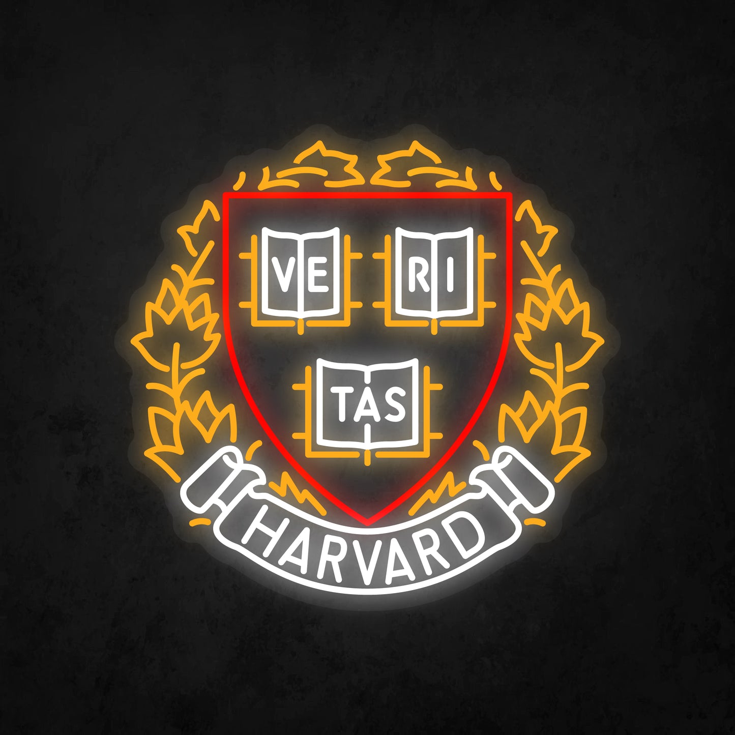 LED Neon Sign - Harvard University