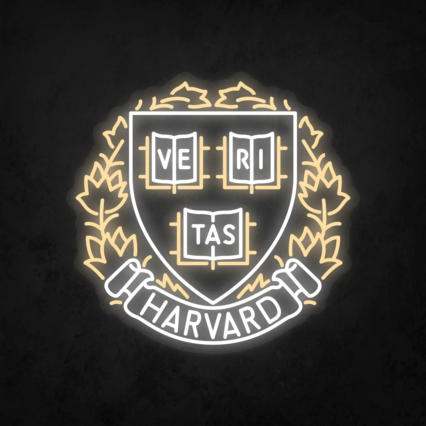 LED Neon Sign - Harvard University