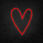LED Neon Sign - Heart Large